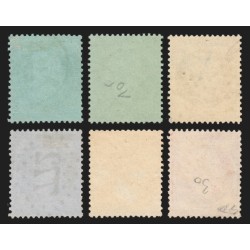 n°19/24, Napoléon Empire dentelés, série complète - TB 1er choix