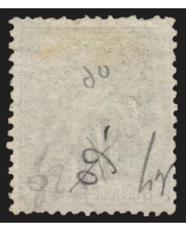 n°76, Sage 10c vert, Type II (N sous U), oblitéré, pièce d'attente