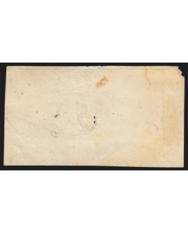 n°57 + 38, Cérès oblitérés maritime PORTO-CABELLO 1876 sur fragment - RARE