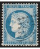 n°60B, Cérès 25c bleu, Type II, oblitéré - SUPERBE