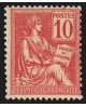 n°116, Mouchon, 10c rouge, Type II, neuf ** sans charnière - TB