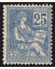 n°118, Mouchon 25c bleu, Type II, neuf ** sans charnière - TB D'ASPECT