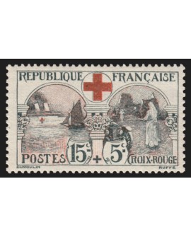 n°156, Croix-Rouge 1918, infirmières, neuf ** sans charnière - TB