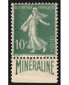 n°188A, Semeuse avec bandelette Minéraline, 1924, neuf **/* - SUPERBE