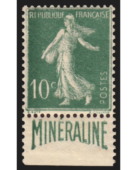 n°188A, Semeuse avec bandelette Minéraline, 1924, neuf **/* - SUPERBE