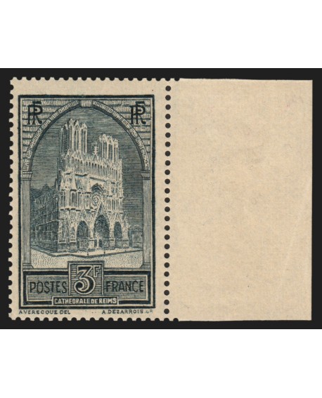 n°259c, Cathédrale de Reims, Type IV, neuf ** sans charnière - TB