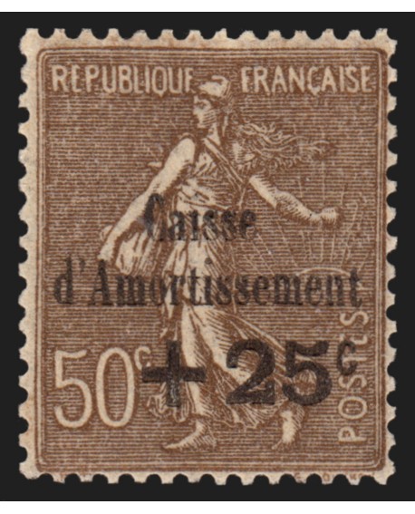 n°267b, variété "sans point sur le i de Caisse", neuf ** sans charnière - TB