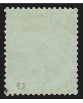 n°35, Napoléon dentelé 1872, 5c vert-pâle sur bleu, oblitéré càd - TB D'ASPECT