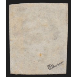 n°14A, oblitéré losange cachet d'essai de Lyon 1818 chiffres bâtons - B/TB