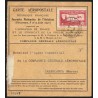 Poste Aérienne France/Maroc, sur carte aéropostale 8/6/1930 pour Casablanca