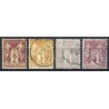 France 1876/1890 - Très belle collection de type Sage COTE 570€ - TB 1er choix