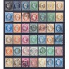 France 1849/1875 - Collection 42 timbres Cérès, Napoléon - COTE 1.475 €