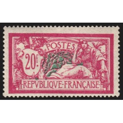 n°208, Merson 20fr lilas-rose, neuf ** sans charnière, signé CALVES - TB