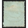 n°19, Napoléon 1c vert-olive, oblitéré càd LYON LES TERREAUX, variété piquage