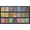 France 1876/1890 - Belle collection au type Sage COTE 1.150 € - TB D'ASPECT