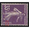 n°142b, Semeuse camée, 35c violet, Type II, neuf ** sans charnière - SUPERBE