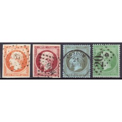 France 1849/1875 Superbe collection timbres Napoléon Cérès 1er choix COTE 1170€