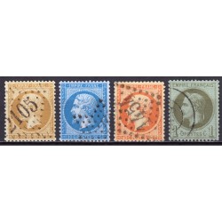 France 1849/1875 Superbe collection timbres Napoléon Cérès 1er choix COTE 1170€