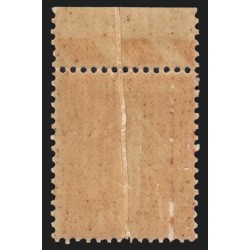 n°199, variété "pli accordéon", Semeuse 50c rouge, neuf ** sans charnière - TB