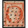 n°5a, Cérès 1849, 40c orange-vif, oblitéré gros points - BEAU D'ASPECT