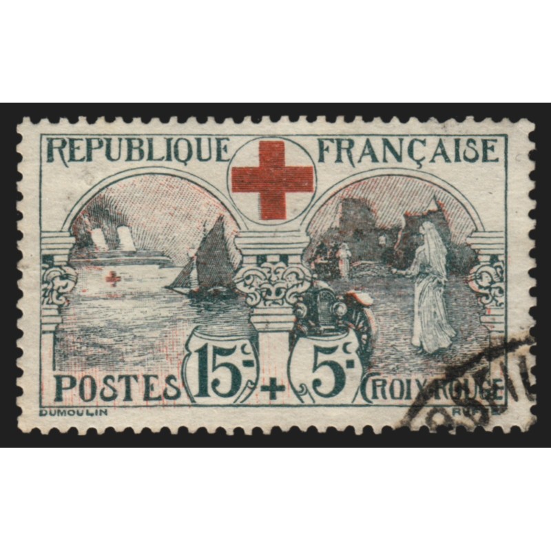 n°156, Croix-Rouge 1918, infirmières, oblitéré - TB