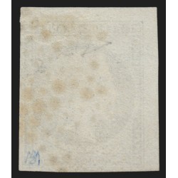 n°10, coin de feuille, Présidence 25c bleu, oblitéré étoile de Paris - SUPERBE