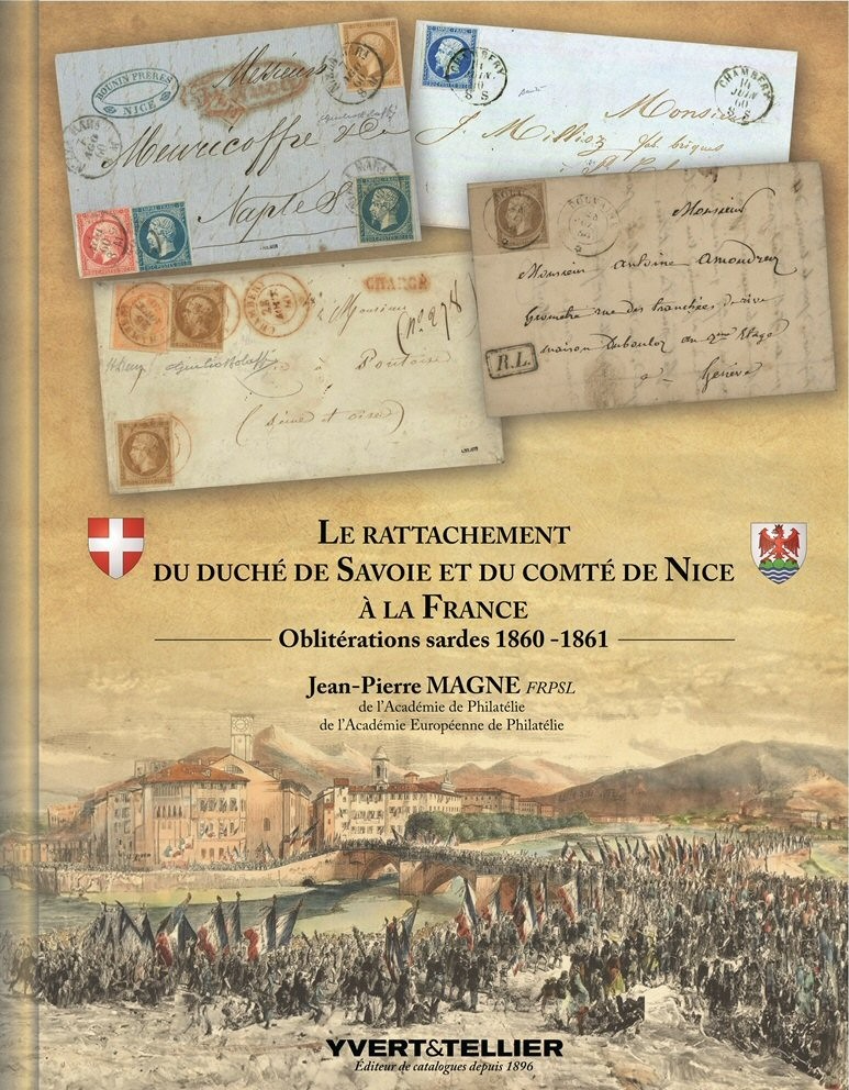 Le rattachement du Duché de Savoie et du Comté de Nice à la France, Oblitérations sardes 1860-1861